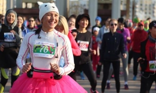 В Алматы пройдет женский забег