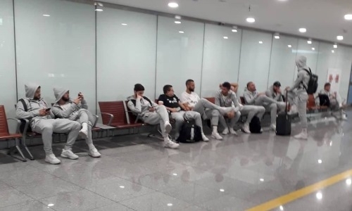 Сборная Грузии прибыла в Астану