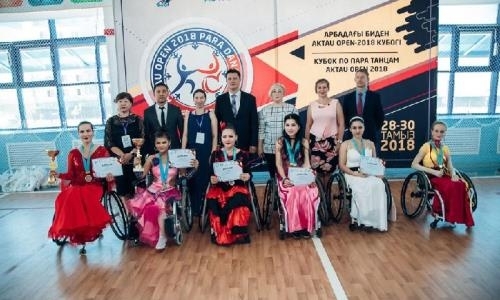 Астанинские спортсмены выиграли республиканский кубок по паратанцам