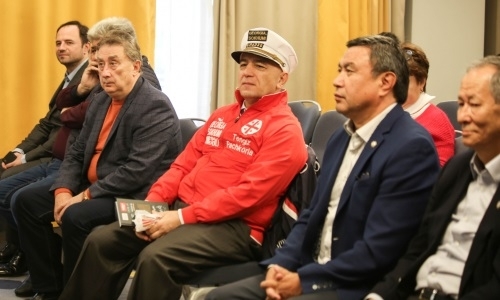 Состоялся просмотр документального фильма о грузинском футболе перед матчем Лиги наций в Астане