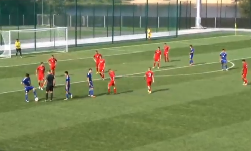 Сборная Казахстана до 19 лет в меньшинстве уступила Молдове в матче Мемориала Гранаткина