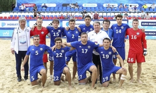 Сборная Казахстана по пляжному футболу обыграла Венгрию в промофинале Евролиги-2018