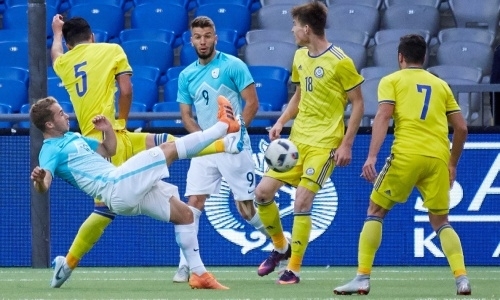 Видео лучших моментов матча отбора на ЕВРО-2019 среди молодежи Казахстан — Словения 0:0