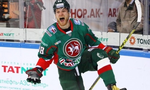 «Наша игра далека от идеала». Нападающий «Ак Барса» высказался о матче с «Барысом»