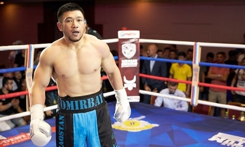 Казахстанский боксер в первом раунде «удосрочил» белоруса с 15 победами в профи