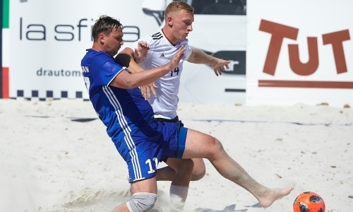 Казахстанцы уступили Германии в промофинале Евролиги-2018 по пляжному футболу