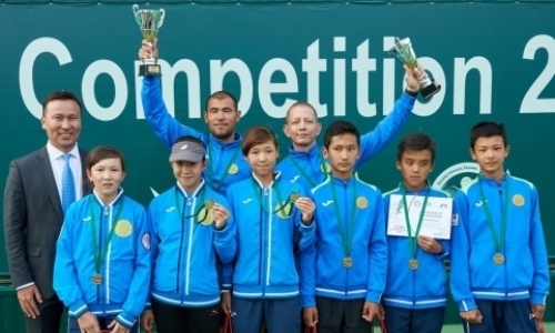 Казахстанские теннисисты вошли в тройку сильнейших на чемпионате Азии