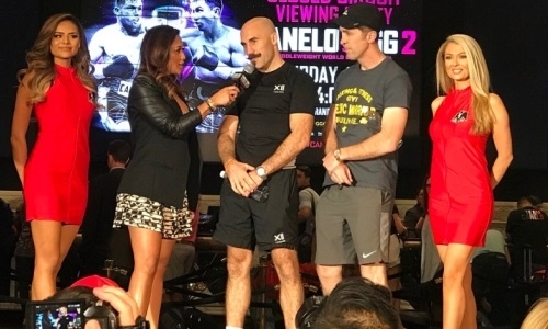 Звезды андеркарда Головкин — «Канело» предстали перед публикой Лас-Вегаса