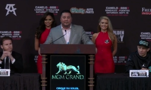 Головкин и «Канело» впервые встретились перед вторым боем