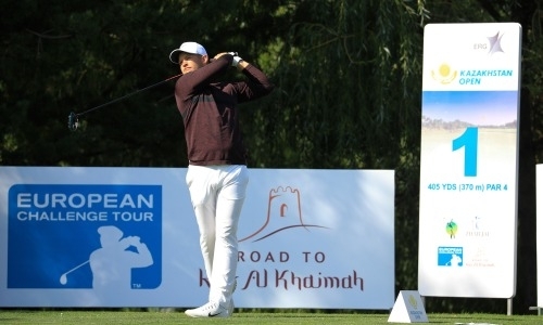 Подведены итоги первого раунда турнира по гольфу Kazakhstan Open-2018