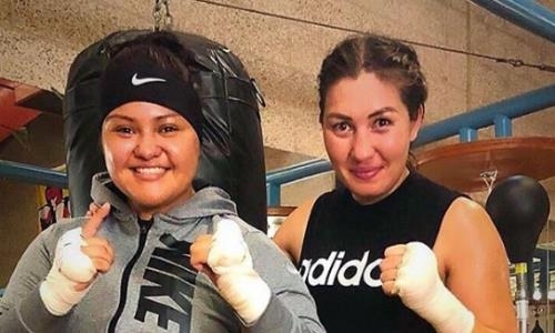 Казахстанская «GGG среди женщин» проводит спарринги перед следующим боем в профи