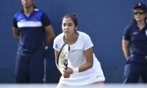 Китайская теннисистка рассказала о победе над Дияс на турнире в Хиросиме