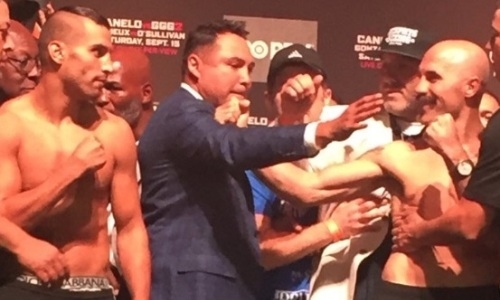 Звезды андеркарда второго боя Головкин — «Канело» чуть не подрались на взвешивании