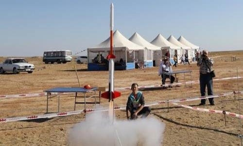 На Байконуре стартовали международные соревнования по ракетомодельному спорту