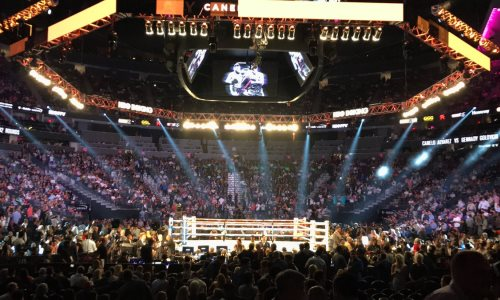 Начинается главный бой вечера бокса Головкин — «Канело» в Лас-Вегасе