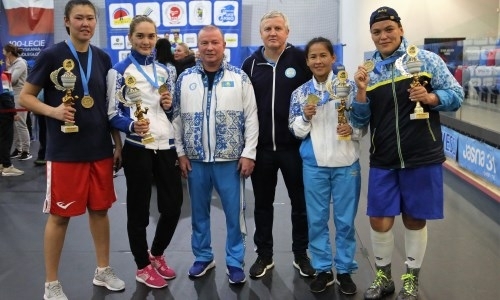 Казахстанские спортсменки забрали четыре «золота» на международном турнире в Польше