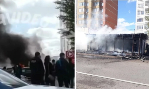 Пожар в донерной Астаны выдали за самосожжение из-за проигрыша Головкина