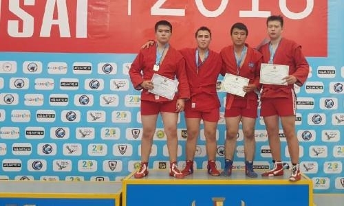 Победители чемпионата Казахстана по самбо войдут в национальную сборную
