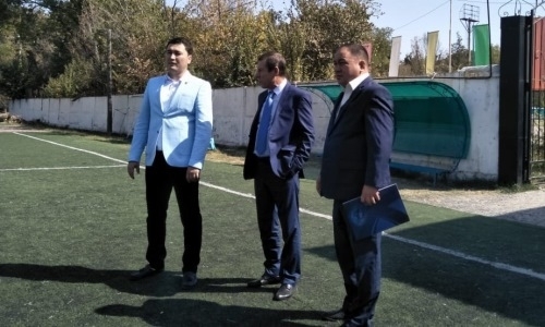 Спортивный директор ПФЛК ознакомился с инфраструктурой «Махтаарала»