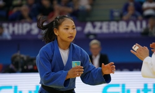 Казахстан завоевал первую медаль чемпионата мира по дзюдо