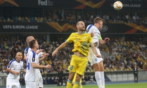 Видеообзор матча ЛЕ, с голом «Астаны» в ворота киевского «Динамо» на 94-й минуте