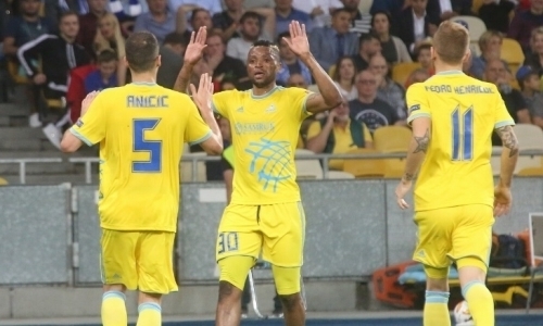 «Астана» впервые в истории забила два мяча в гостях в группе еврокубков