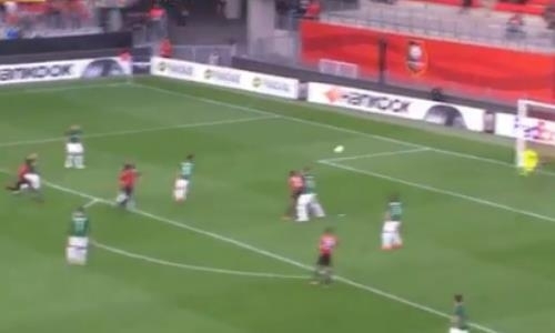 Видео роскошного гола в девятку в матче между соперниками «Астаны» в Лиге Европы