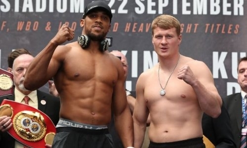 Обидчик Дычко Джошуа прошел взвешивание перед титульным боем с Поветкиным