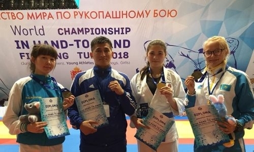 Казахстанка стала чемпионкой мира по рукопашному бою