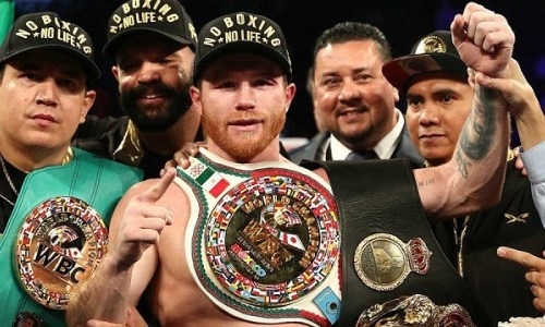 Появились новости о первой защите «Канело» отобранного у Головкина пояса