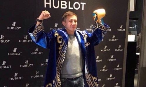 Головкин представил новую серию элитных часов GGG