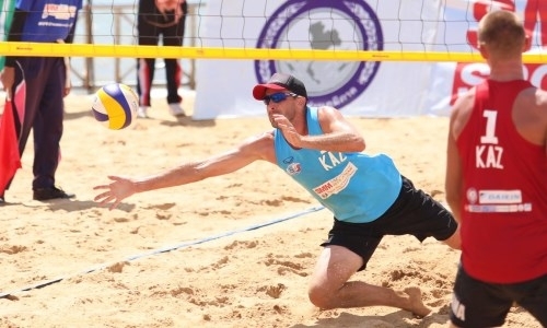 Казахстанские пляжники взяли «бронзу» турнира в Сатуне 