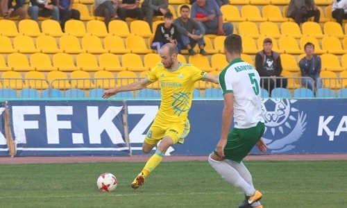 Маевский провел 50 матчей за «Астану» в Премьер-Лиге