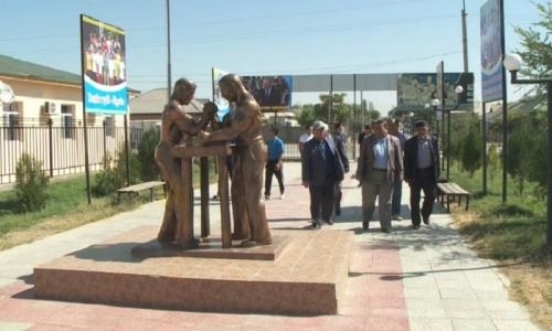 Аллея чемпионов появилась в Шардаре