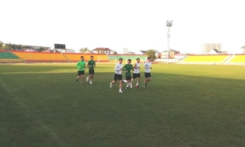 Фото с тренировки «Атырау»