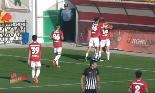 Видеообзор матча Первой лиги «Актобе-Жас» — «Шахтер-Булат» 3:0
