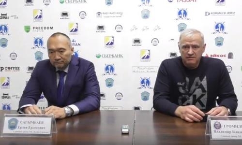 Видео послематчевой пресс-конференции игр чемпионата РК «Алтай-Торпедо» — «Алматы» 1:0, 2:3 ОТ