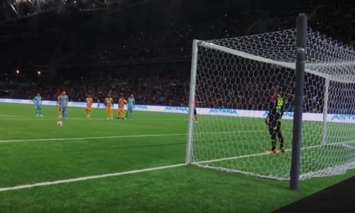 Видеосюжет о матче Лиги Европы «Астана» — АПОЭЛ 1:0, доп. вр. 1:0, пен. 2:1