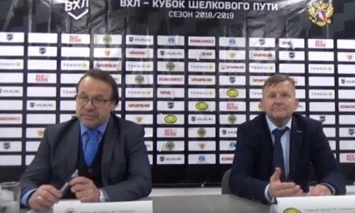 Видео послематчевой пресс-конференции игры ВХЛ «Сарыарка» — «Торпедо» 1:4