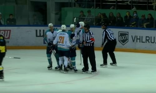 Видеообзор матча ВХЛ «Сарыарка» — «Торпедо» 1:4