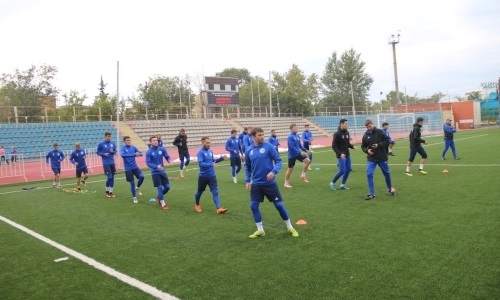 Фоторепортаж с тренировки «Окжетпеса»