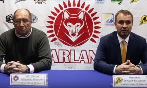 Видео послематчевой пресс-конференции игр чемпионата РК «Арлан» — «Темиртау» 3:2 ОТ, 5:3