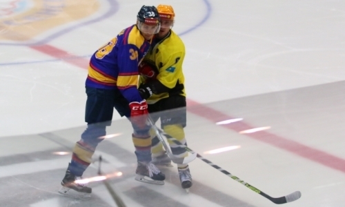 Фоторепортаж с матча ВХЛ «Химик» — «Сарыарка» 2:0