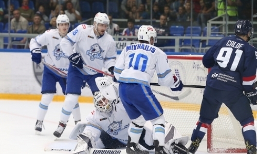 Фоторепортаж с матча КХЛ «Торпедо» — «Барыс» 6:5 ОТ