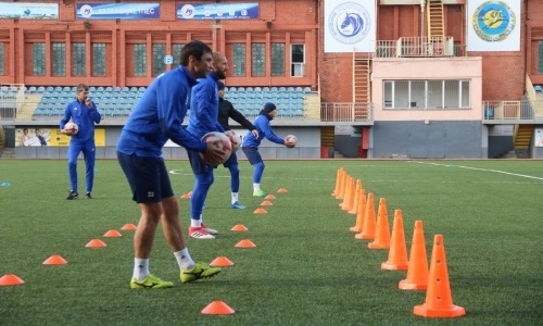 Фоторепортаж с тренировки «Окжетпеса»