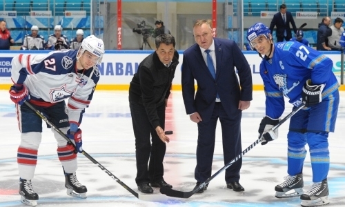 Фоторепортаж с матча КХЛ «Барыс» — «Нефтехимик» 4:5 ОТ