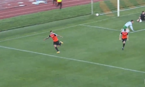 Видео гола Шаффа матча Премьер-Лиги «Шахтер» — «Атырау»