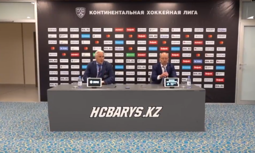 Видео послематчевой пресс-конференции игры КХЛ «Барыс» — «Ак Барс» 4:3 Б