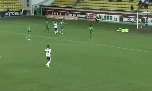 Видео гола Пиззелли матча Премьер-Лиги «Актобе» — «Тобол»