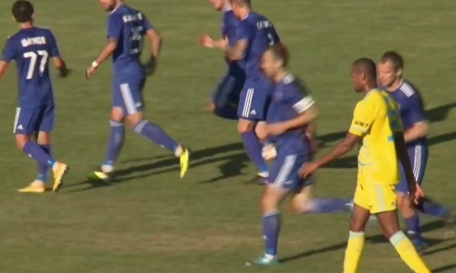 Видео гола Карашаускса матча Премьер-Лиги «Акжайык» — «Астана»